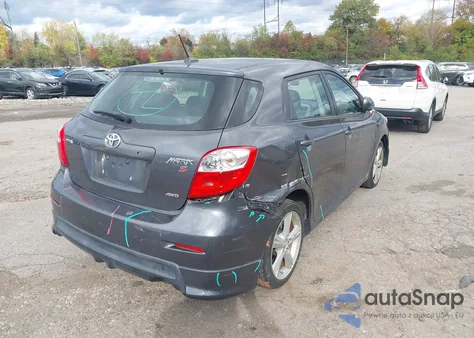 2009 Toyota Matrix S из США, поврежденный, VIN 2T1LE40E99C007839